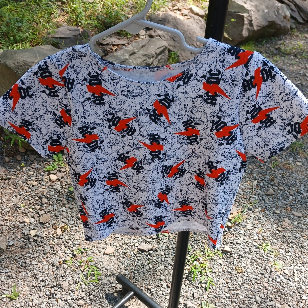 AC/DC Crop Top